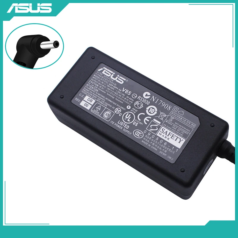 Зарядное устройство для ноутбука Asus 19 в 2 1 А 40 Вт 5*0 7 мм переменный ток с шнуром ASUS