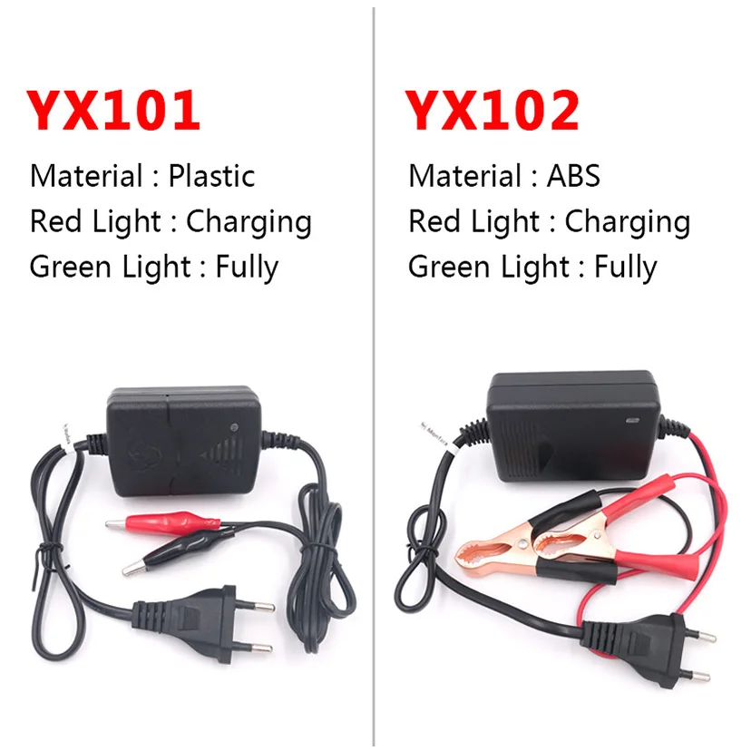 100V 240V Портативный 12V смарт зарядное устройство для свинцово кислотных Батарея