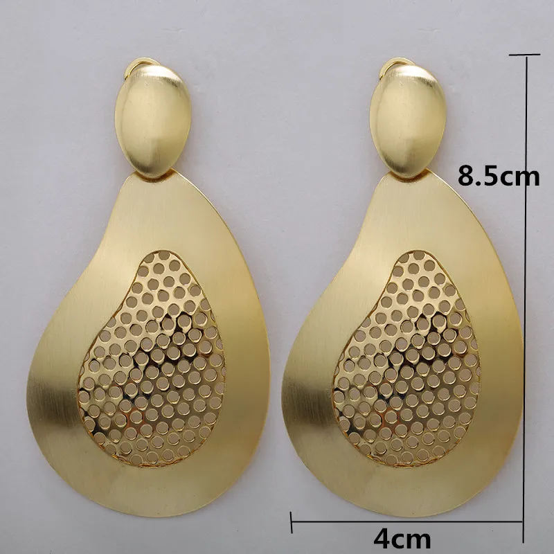 Серьги-капли для женщин модные свадебные украшения геометрические длинные