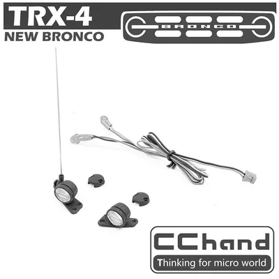 Вспышка Shoot light + освещение багажника светильник на крышу для CChand TRX4 NEW BRONCO - купить