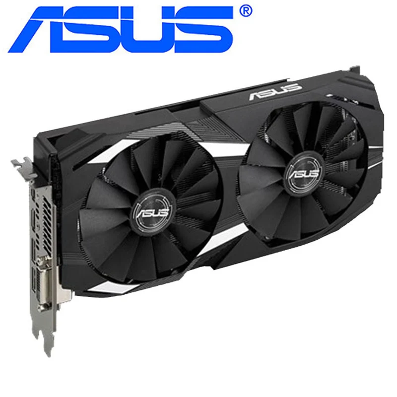 Видеокарта ASUS RX 580 4 Гб 256Bit GDDR5 видеокарты для AMD 500 series VGA карты RX580 б/у DisplayPort HDMI DVI |