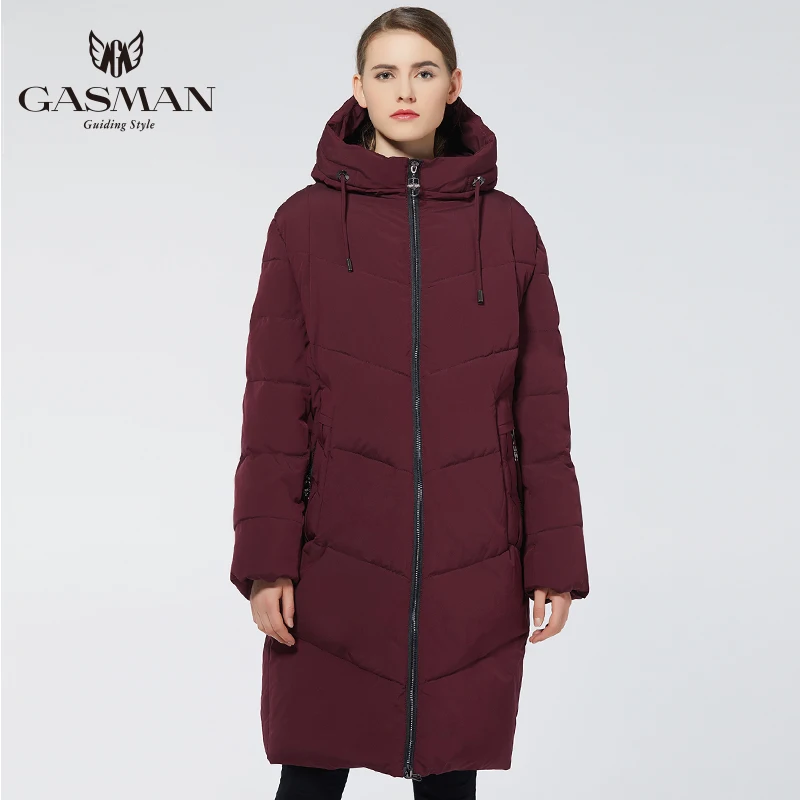 2019 женская зимняя куртка Длинная женский зимний Толстый пуховик для женщин с