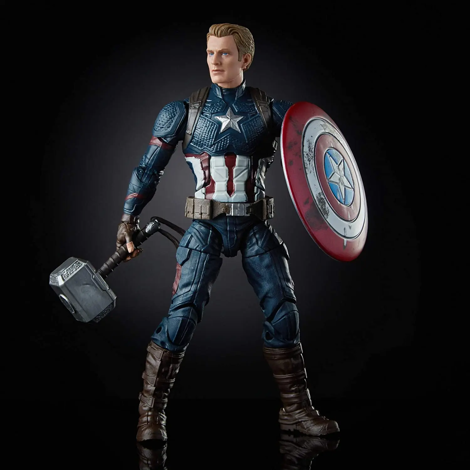 

Hasbro Marvel Avengers Legends Series Captain America 6 Inch Worthy Avengers Endgame Action Figure Model Toy
