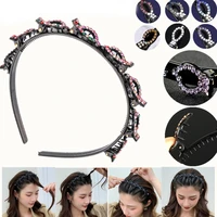 5 styles magic convenient tool braid multilayer plastic hairpin brides wedding hairstyle makeup accessories sweet woman gilrs