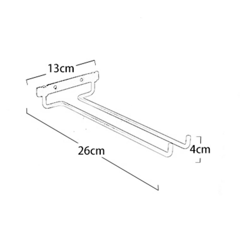 Висячая подставка для вина полки рюмок кухонный бар кафе ресторан железный