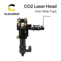 cloudray hot selling co2 inner slide type co2 laser head with air assist nozzle for inner rail