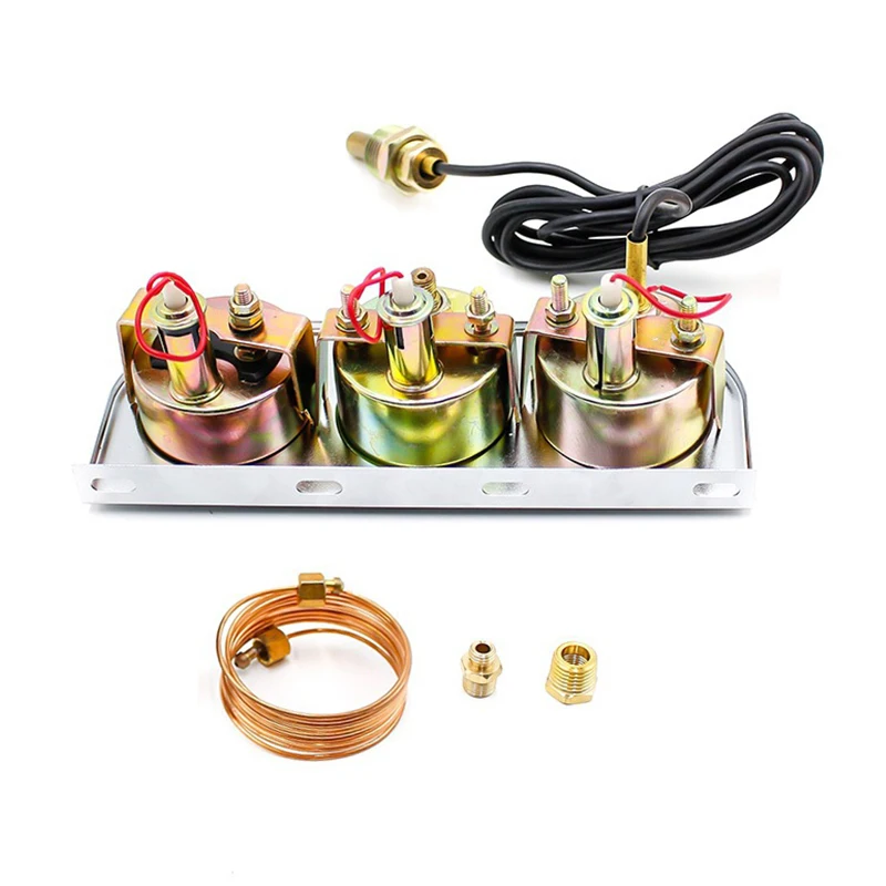 Автомобильный манометр измеритель температуры и давления масла 2 дюйма 52