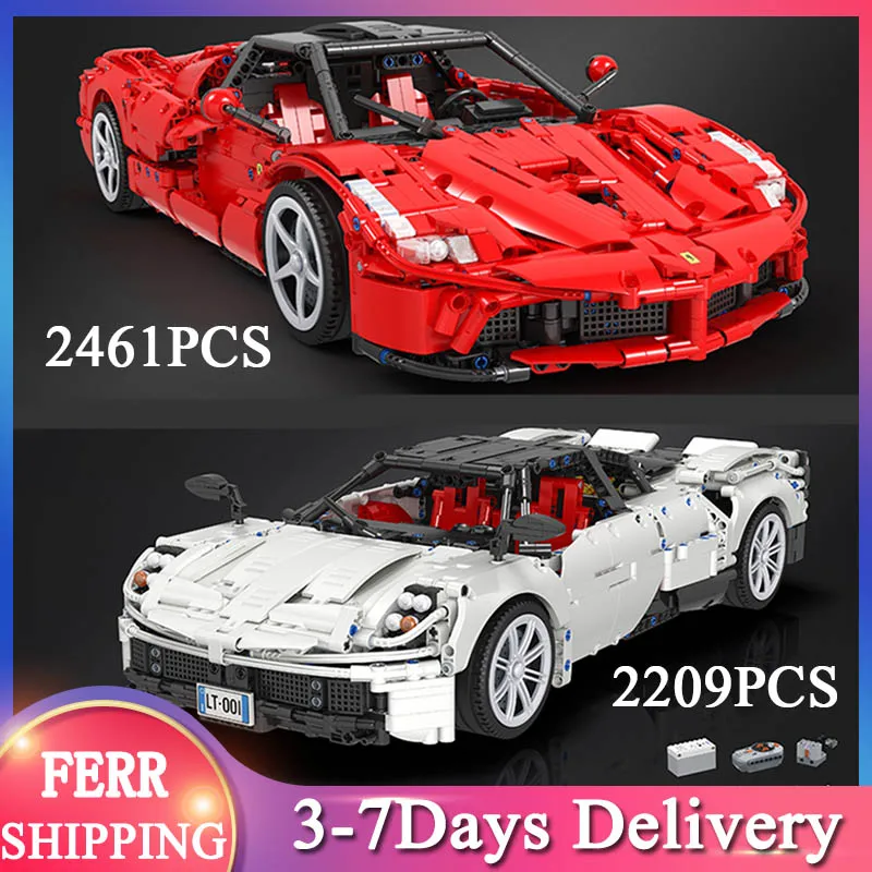

Winner 7050 2209 шт. MOC технический Радиоуправляемый Супер спортивный автомобиль с мотором строительные блоки кирпичи игрушки для детей Подарки Ма...