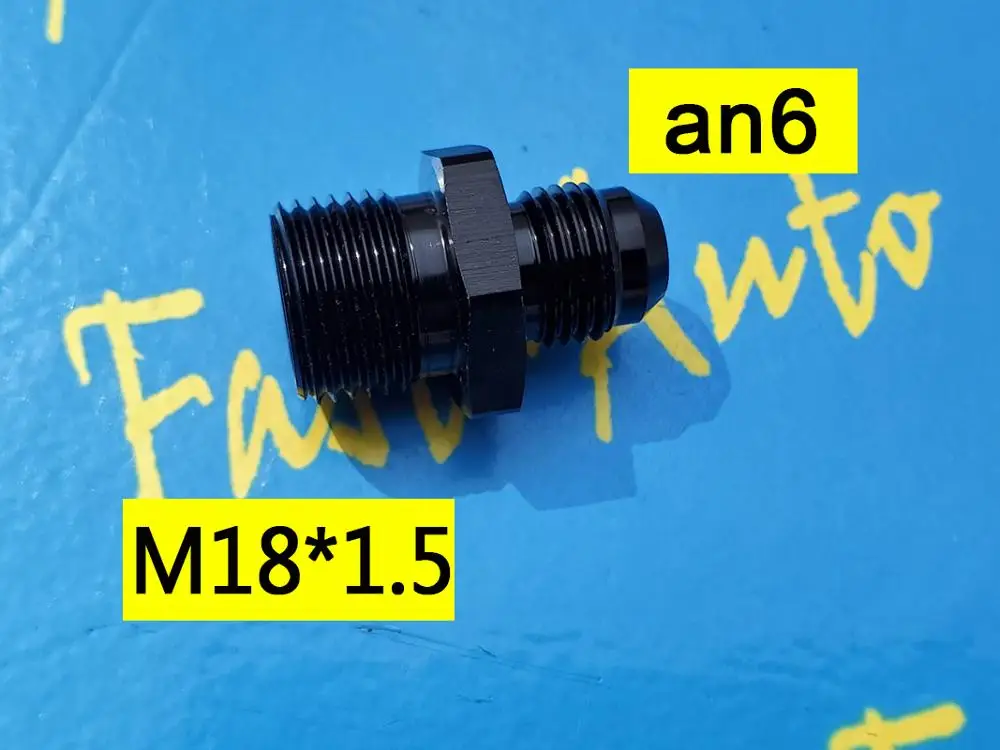 Мужской M18 P1.5 * 1 5 18*1 до 6an an6 an 6 адаптер|adapter fitting|an fittings |