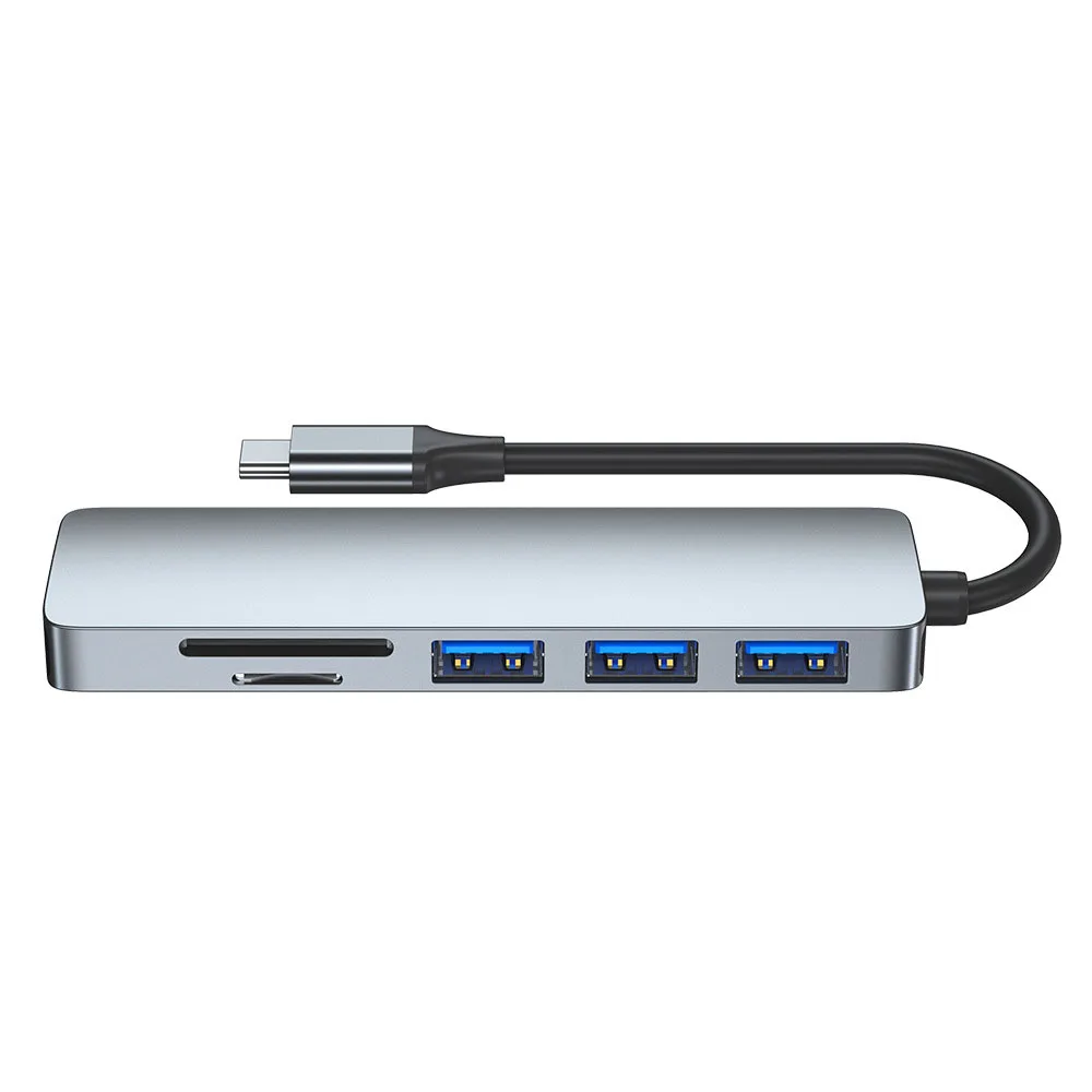 

USB Hub 3.0 Multi USB 3.0 Hub USB Splitter High Speed 3 6 Ports 2.0 Hab TF SD Card Reader All In One For PC Computer Accessories