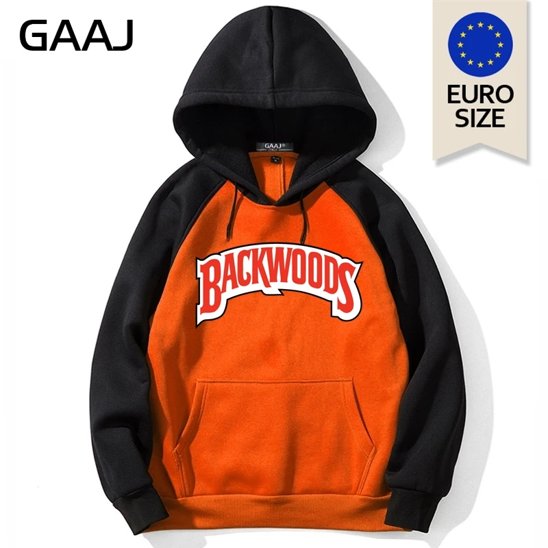 Raglan Orange Новинка, мужская толстовка с капюшоном, европейский размер США, брендовая флисовая толстовка с капюшоном, уличная Мужская толстовка, более размера d, Зимние флисовые толстовки для мужчин - Цвет: Raglan Orange
