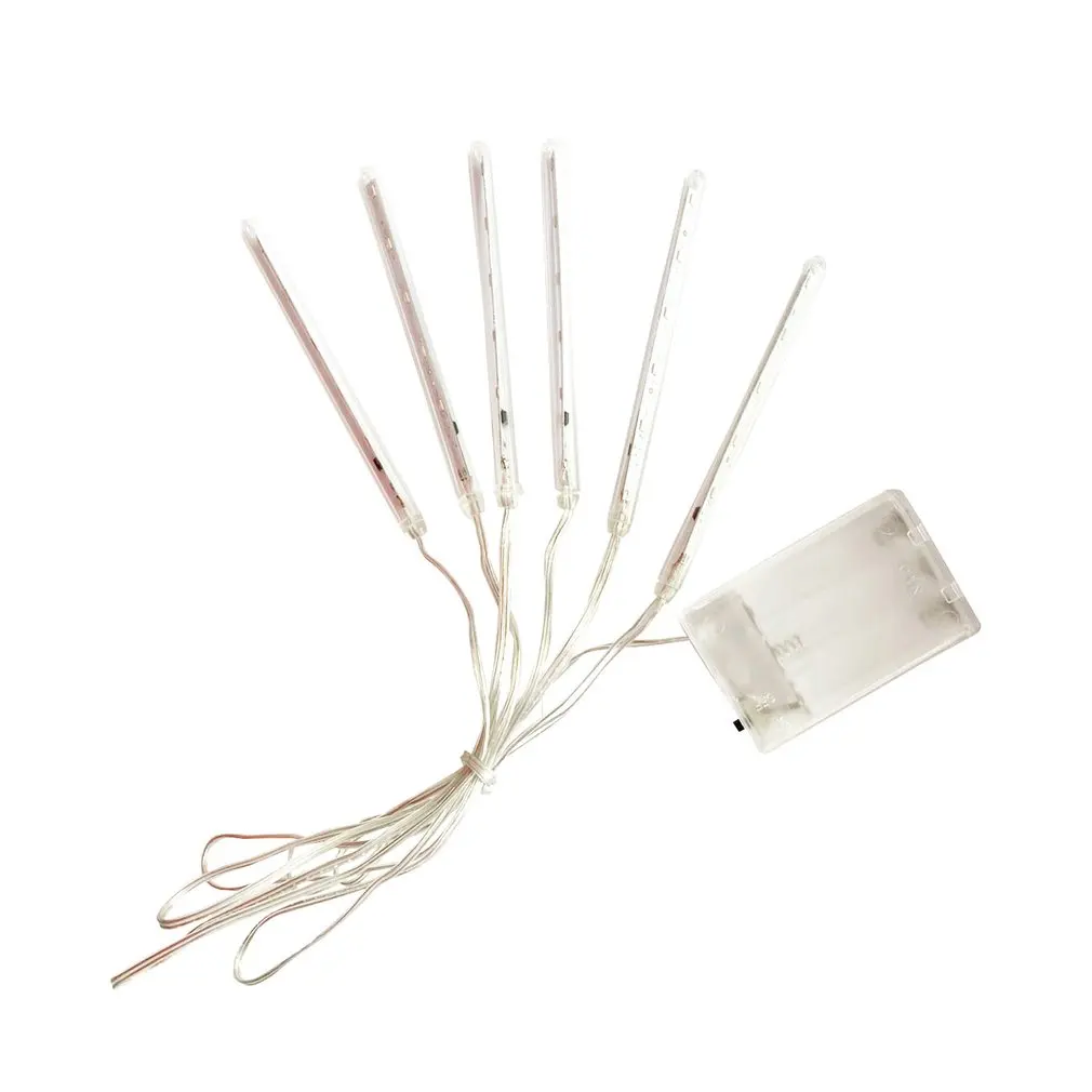 

Waterproof LED Meteor Shower Rain Lights Falling String Lights For Outdoor Home Garden Party Wedding Party Decor Tree