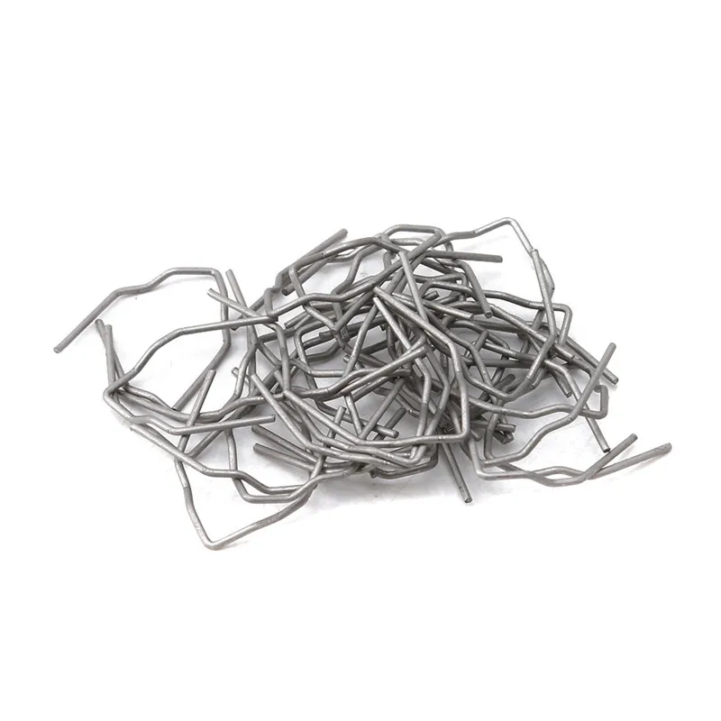 Горячий степлер термоскобы набор для ремонта пластика 0 6 мм 8 полуволнистый