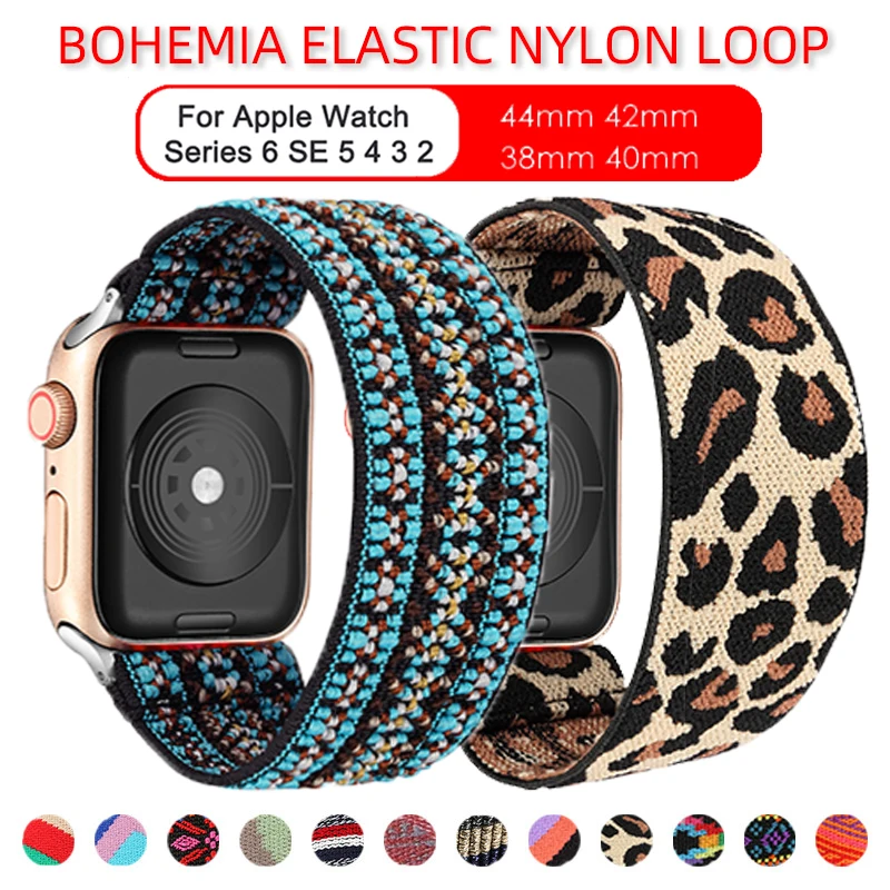 

Ремешок нейлоновый для Apple watch band 44 мм 40 мм 38 мм 42 мм