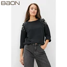 Свитшот с бусинами Baon B110504