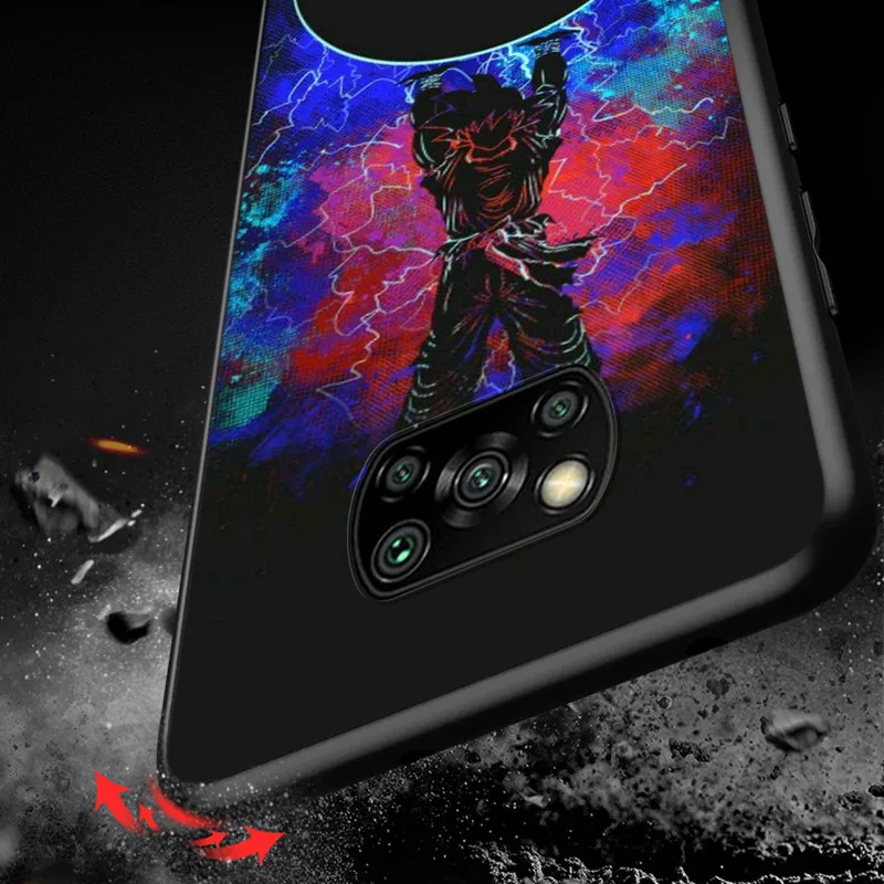 

Goku Dragon Ball For Xiaomi Poco X3 NFC M2 X2 F2 F3 C3 M3 F1 Pro Mi Play Mix 3 A3 A2 A1 6 Lite Soft Phone Case