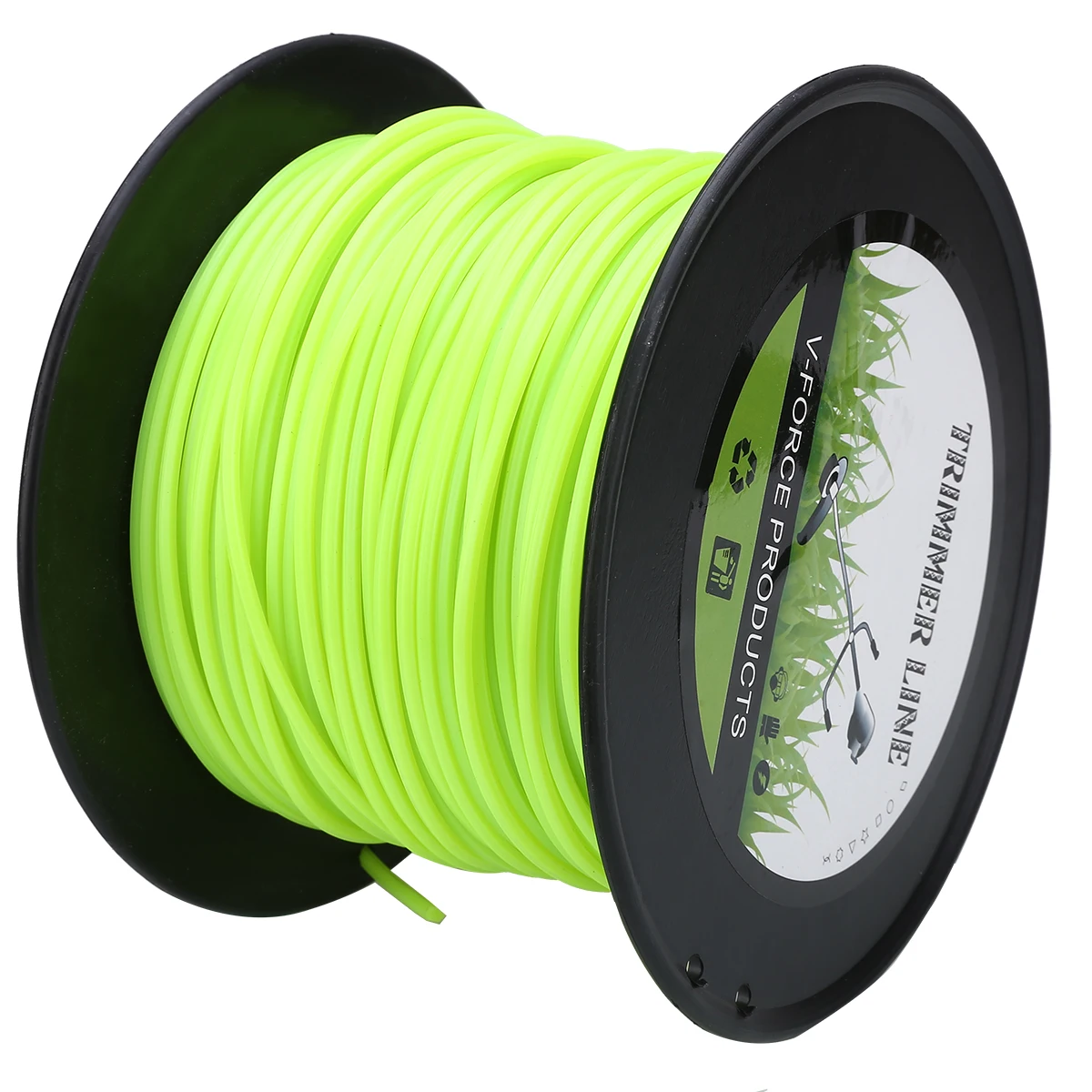 Durable Green 100m Lawn Mower Trimmer Line Rope 6-edge Thread Dia 3mm Trimmer Line Spool Thread Rope Brushcutter Accessories