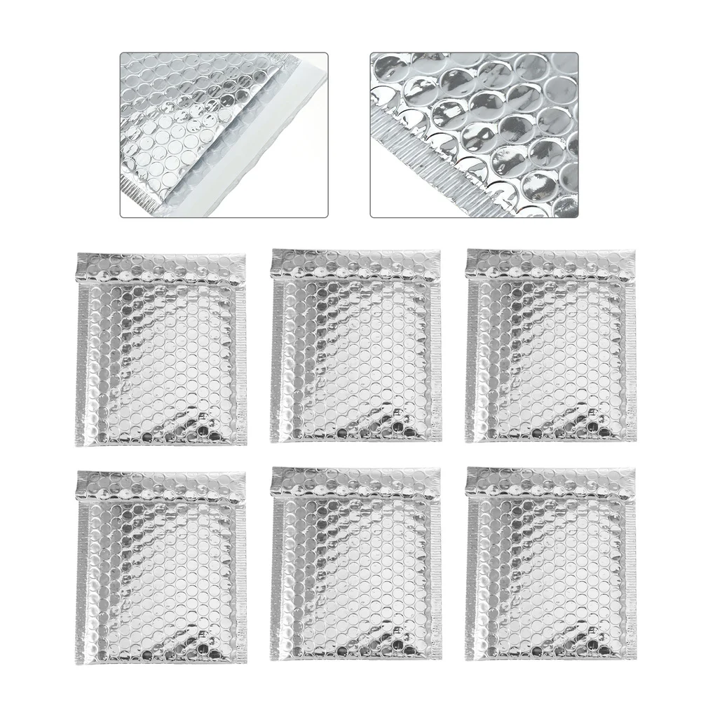 

100 Pcs Bubble Padded Envelopes Waterproof Seal Mailing Envelopes Book Mailer