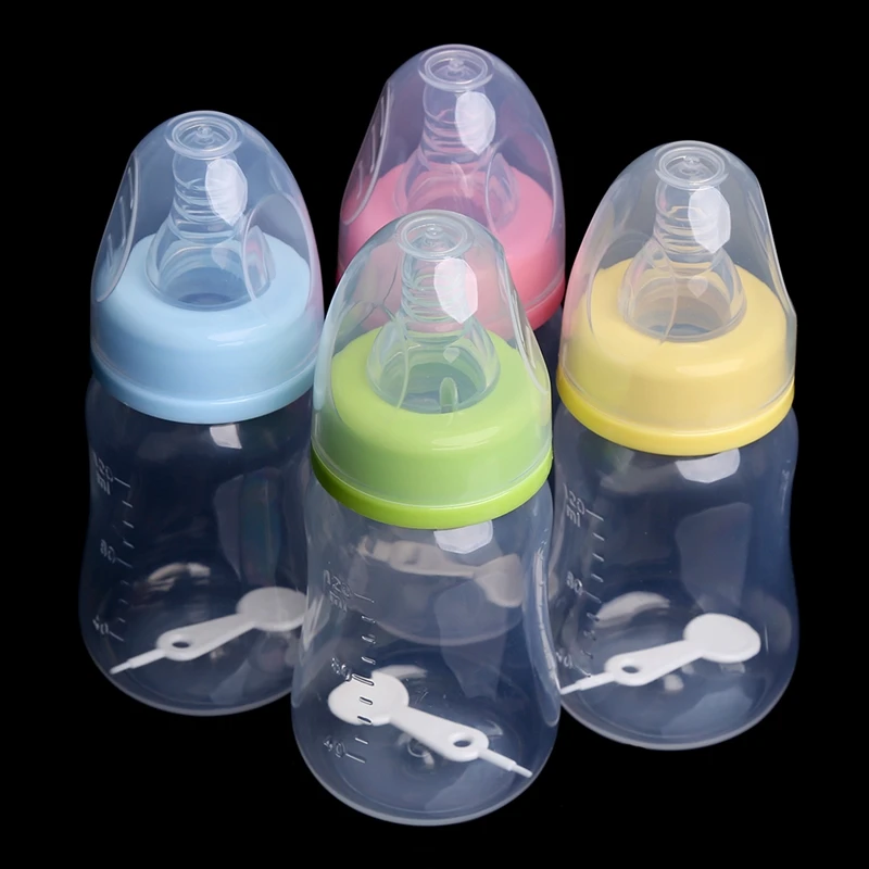 Drop Ship 120ml Baby Newborn Nursing Nipple Bottle Silicone Pacifier Milk Water Feeding