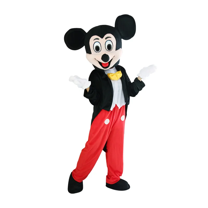 

Mickey Minnie Man walks through doll Mickey Mouse cartoon costumes costumes Anime character costumes Doll suit full-body cuff Mi