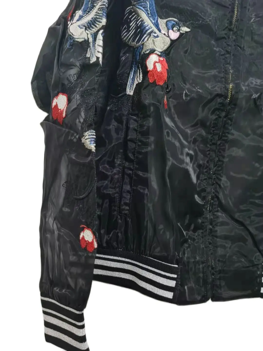 

2021 new organza jacket women embroidery jackets women newest spring jackets women limited stock sale