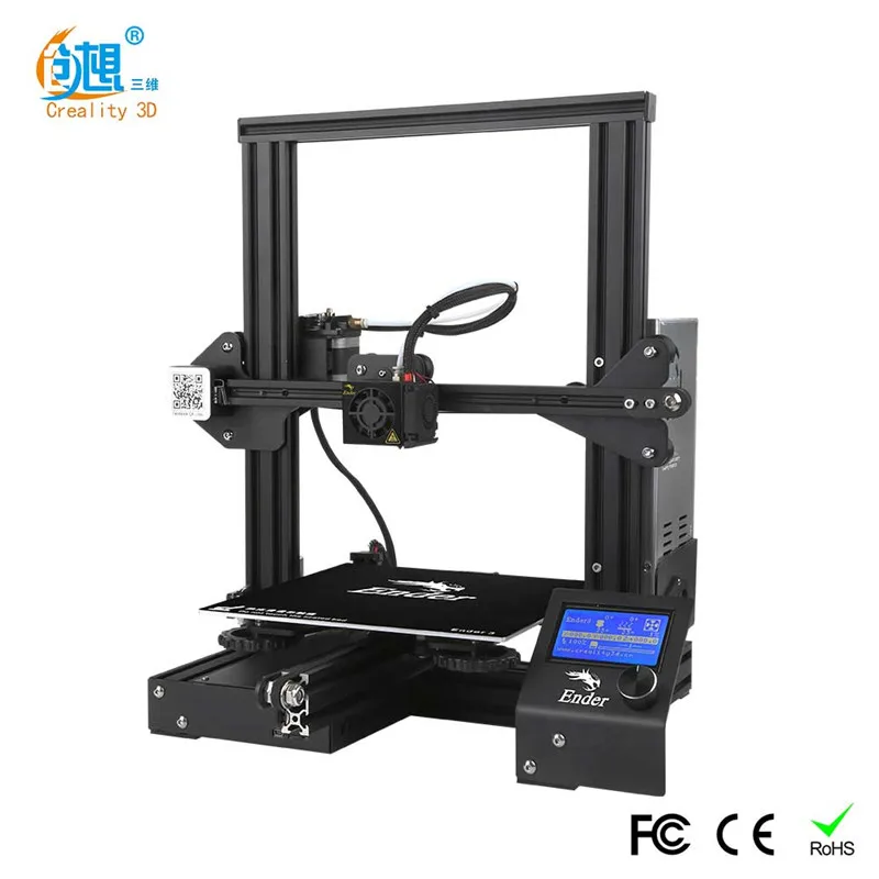 Creality Ender-3 Pro 3d принтер DIY наборы сборка сохранить пространство, но напечатать мир CNC обработка Y-axis монтажный паз