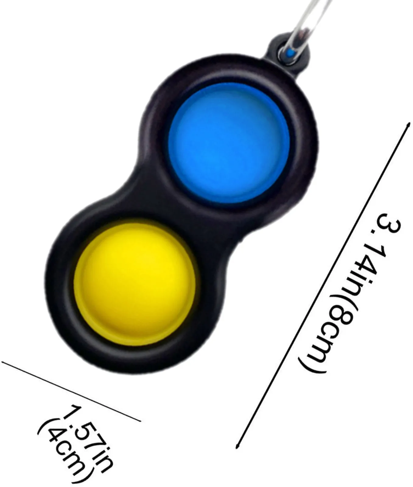 

2PCS Creative Children Adult simple dimple fidget toy mini Dimple Toy Pressure Reliever Board Controller Educational Toy Juguete