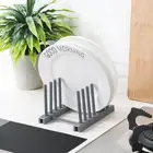 Кухонный органайзер, стойка для крышек кастрюль, держатель ложки из нержавеющей стали, полка для крышек кастрюль, полка для посуды, подставка для крышки сковороды, кухонные аксессуары