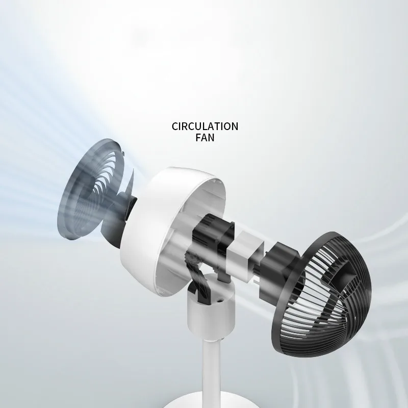 Домашний воздушный вентилятор Meiling офисный циркуляционный с дистанционным