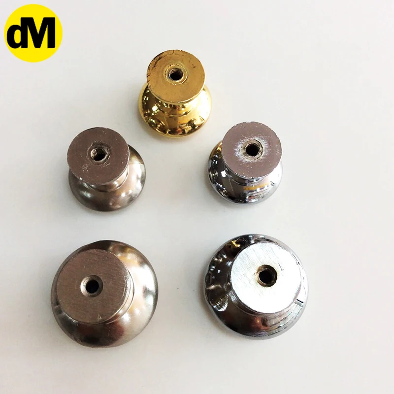 

DM 10pcs/Set Mushroom-Shaped Zinc Alloy Round Single Hole Modern Door Handle Cabinet Pulls Kitchen Drawer Knobs Cupboard Handle
