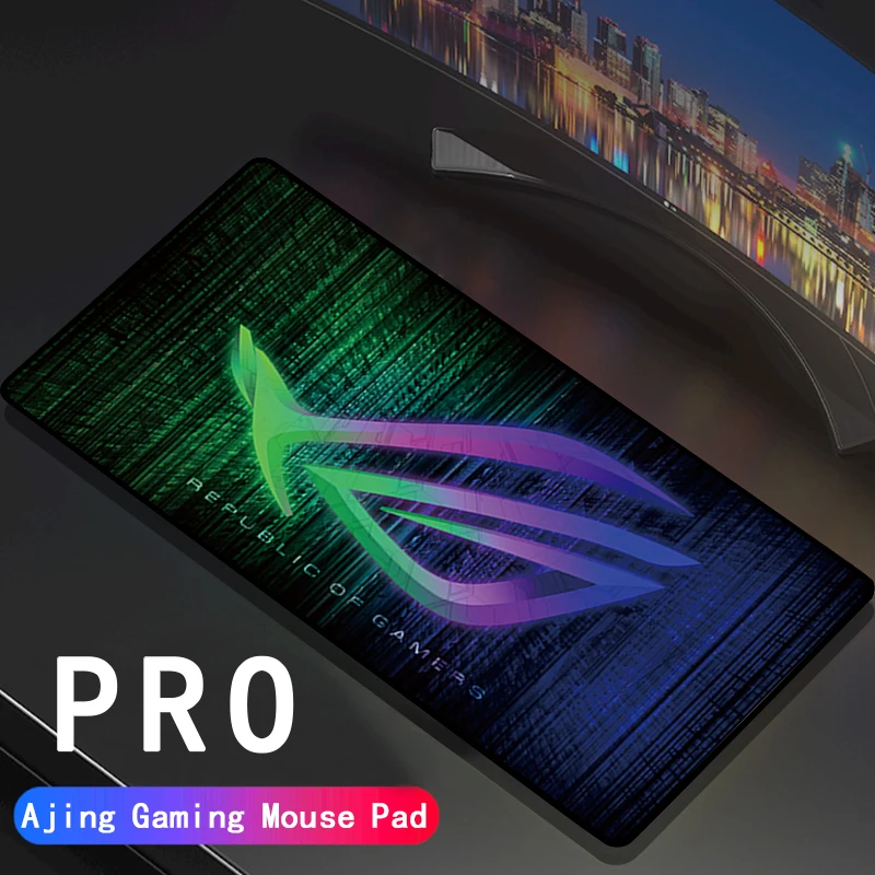 

Популярный мультяшный игровой коврик для мыши Asus Республика геймеров, креативный Забавный воздушный узор, резиновый коврик для компьютерн...