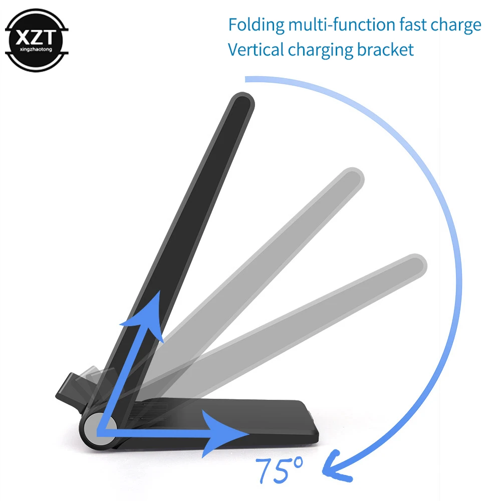 15W Qi Wireless Charger Fast Charging Stand Base Pad For iPhone 11 pro X XR XS Max Samsung Galaxy S9 S10 Plus S10e Note 10 | Мобильные