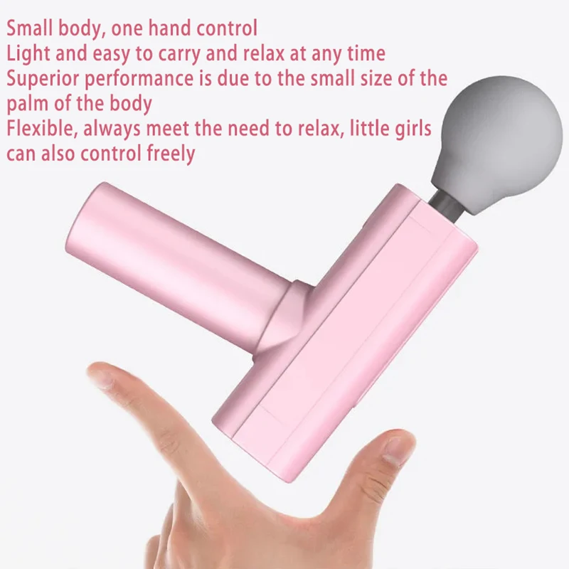 Высокомощный массажный пистолет для мышц высокоскоростной Вибрационный