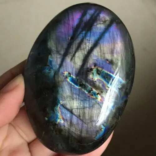 Образец минерала целебного спектролита 176 г Природный лабрадорит кварц | Дом и