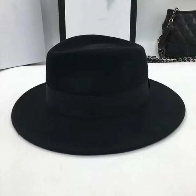 Шапка для мужчин и женщин джазовая шапка черная модная широкие женские мужские