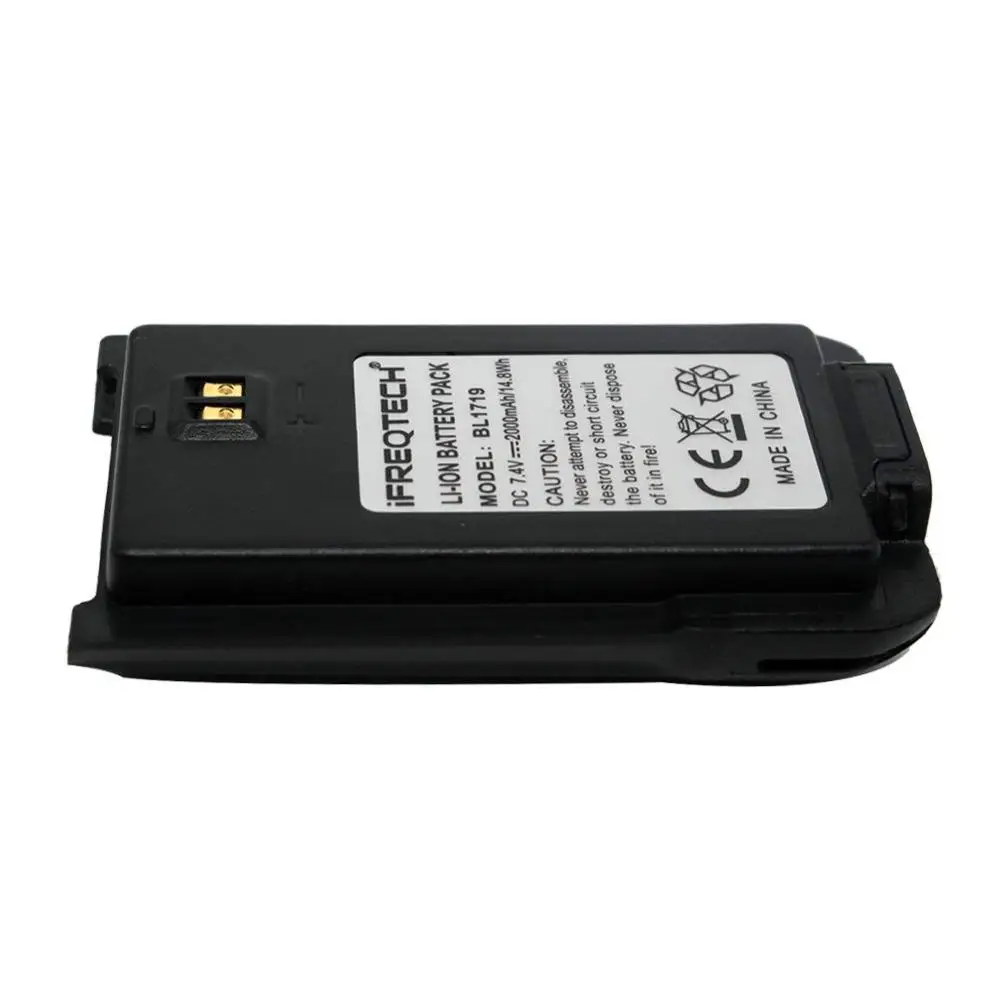 BL1719 BL1301 1650 ма/ч 1300 литий-ионный аккумулятор Батарея для HYTERA HYT TC-508 TC-446S TC-518 TC-580 TC-500S