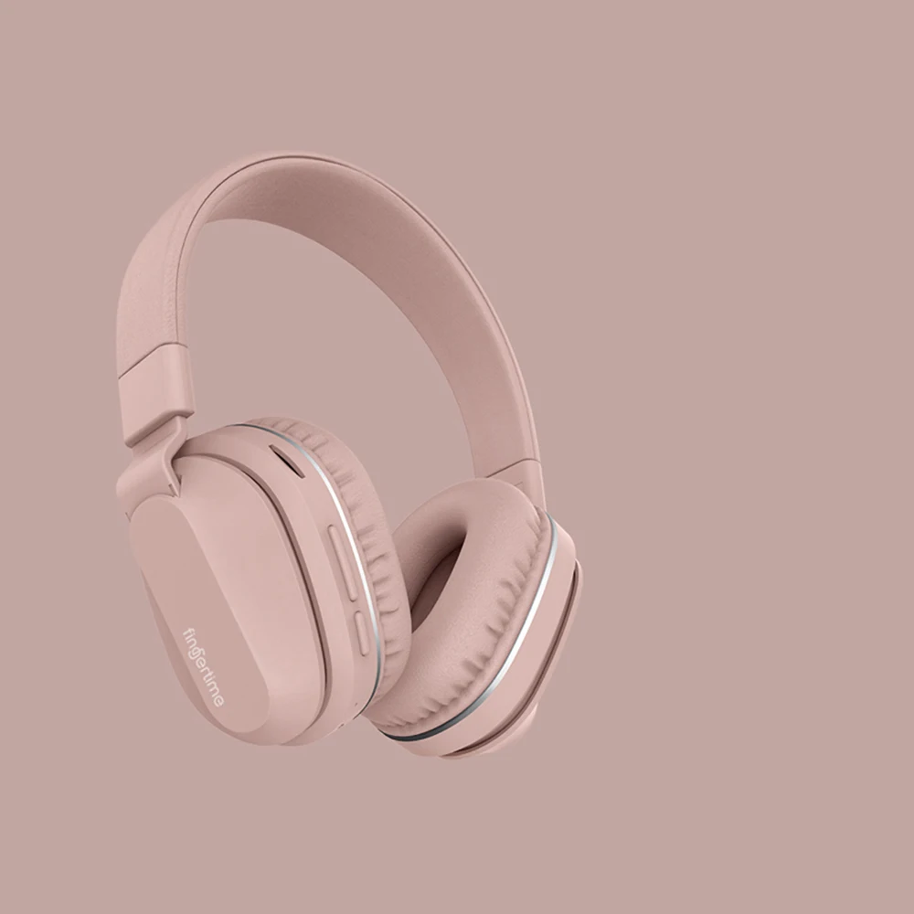 Компьютерные беспроводные наушники bluetooth складная Спортивная игровая гарнитура для медиа-музыки офисные наушники Version P2 с микрофоном - Цвет: PINK with box