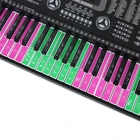 88 клавиш наклейки для пианино, помогите начинающим изучать инструменты для пианино, можно использовать многократно прямоугольный стикер для заметок