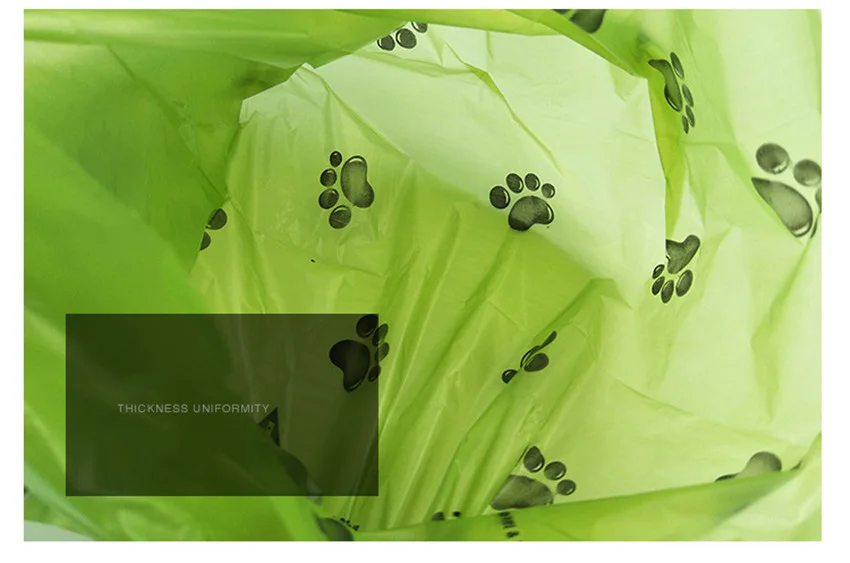 5 рулонов одноразовые пакеты для уборки собак и кошек|Совки мешочки сбора