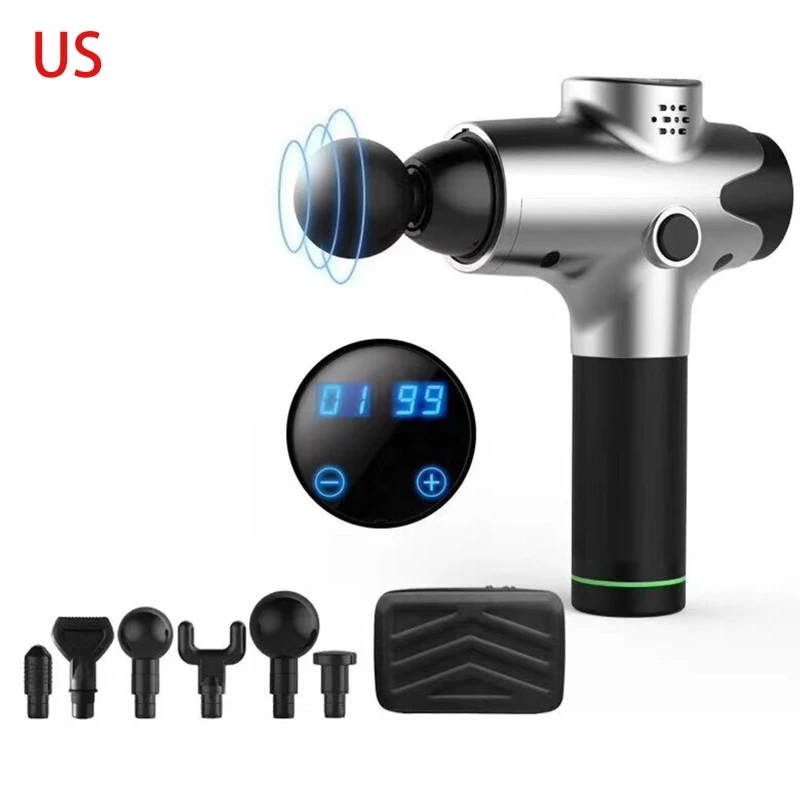

Handheld Electric Muscle Massager Deep Tissue Percussion Massage Sports Drill
