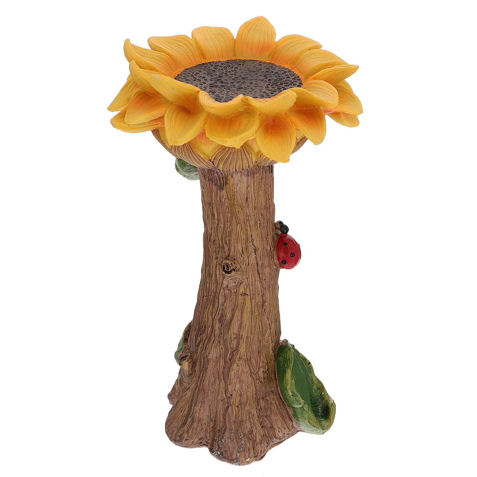 

1pc Resin Sunflower Adornment Resin Craft Ornament Indoor Desktop Garden Decor