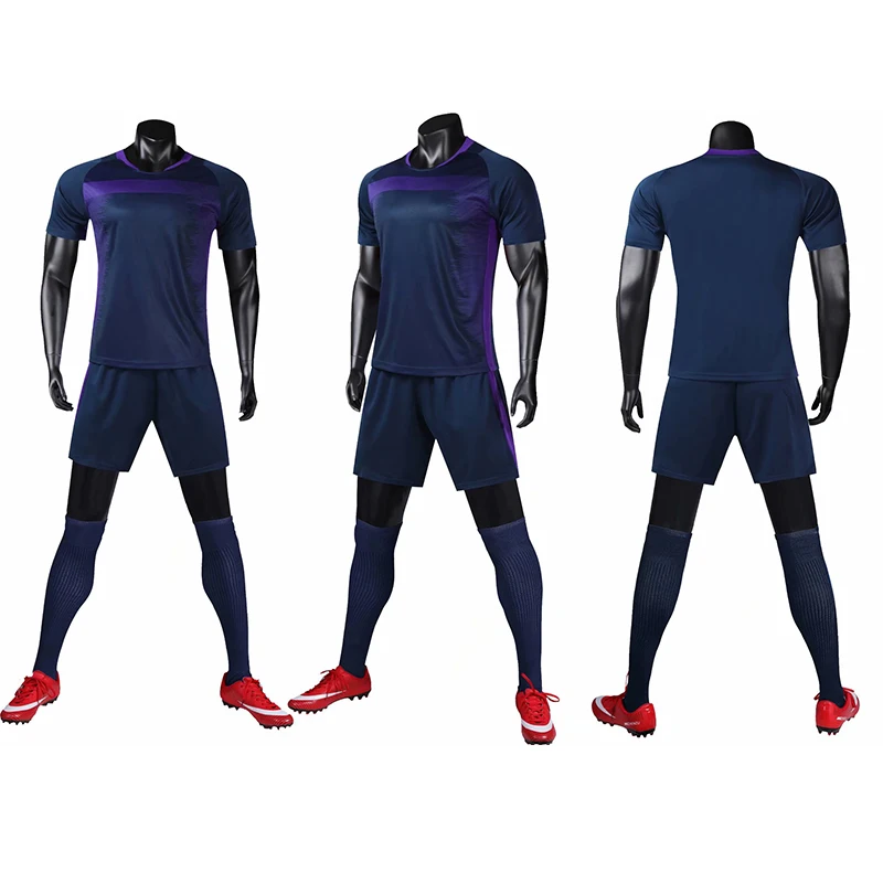 Мужская футболка с коротким рукавом фиолетовый футбольный комплект взрослая