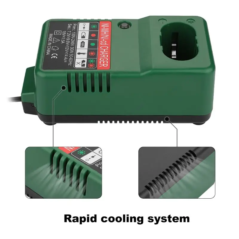 7.2V-18V Battery Charger Adapter for Makita 7.2V 9.6V 12V 14.4V 18V NI-MH NI-CD | Электроника