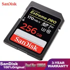 Mini Micro SD карта памяти Sandisk Extreme Pro, 256 ГБ, 64 ГБ, 32 ГБ, класс 10, U3, USH-1, SDXC, 128 ГБ