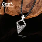 Мужская цепочка с подвеской в виде креста из нержавеющей стали, ювелирные изделия LHP174