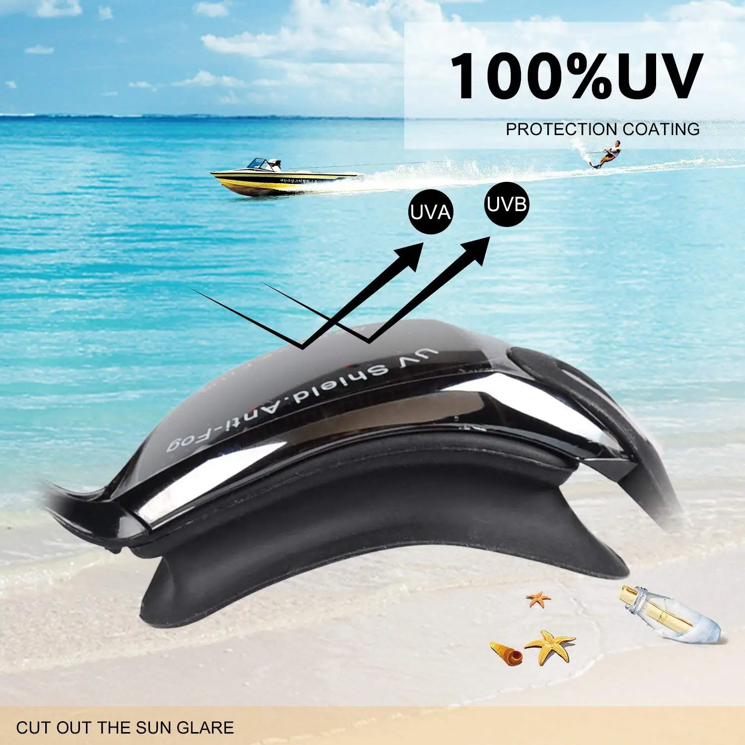 Диоптрические очки для плавания противотуманные водонепроницаемые взрослых