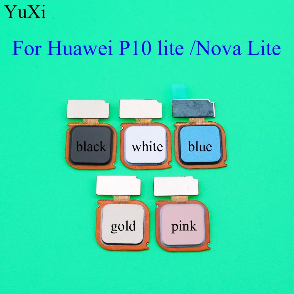 Новый сканер отпечатков пальцев YuXi с гибким кабелем Кнопка возврата для Huawei P10