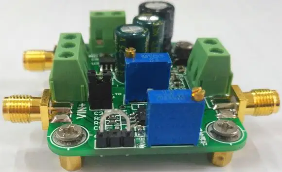 Усилитель напряжения милливольт/микровольт низкий уровень шума модуля AD620 одна