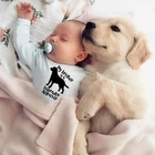 Моя сестра-Лабрадор, мой брат-Лабрадор-Ретривер, детские комбинезоны с собаками, милая одежда для маленьких собак, детский подарок