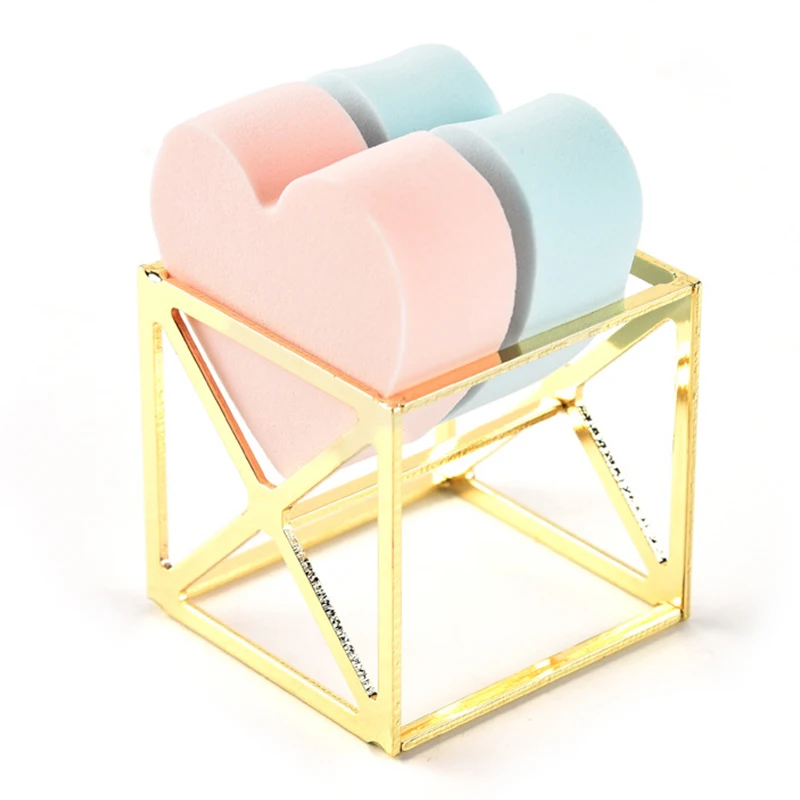 Держатель спонжа для макияжа косметическая пуховая стойка подставка сушки| |